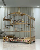 GAIOLA DE TORNEIO PREMIUM — MADEIRA CLARA ARTESANAL