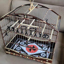 GAIOLA ARTESANAL PREMIUM — ELEGÂNCIA CLÁSSICA DE ALTO PADRÃO